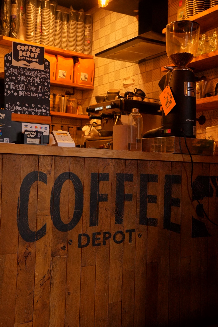 Coffee Depot Counter